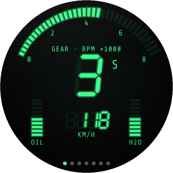 80s Digital theme