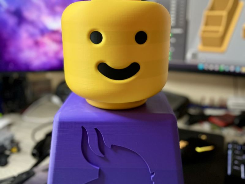 The purple torso with the embossed Vikings logo