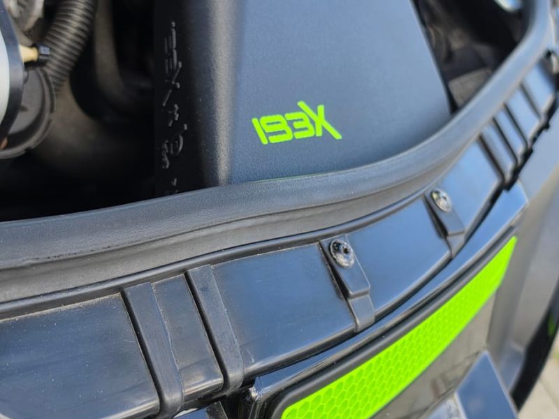 Airbox cover and the lime grille insert