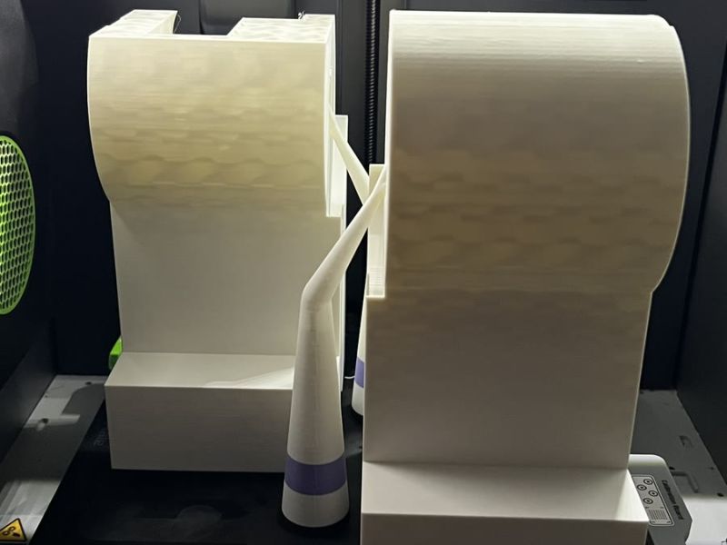 Printing the white Brickman legs