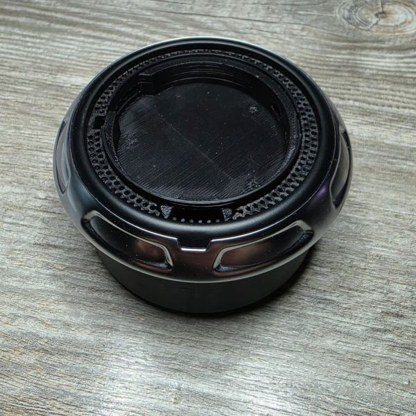 Gauge pod with the original aluminium trim ring