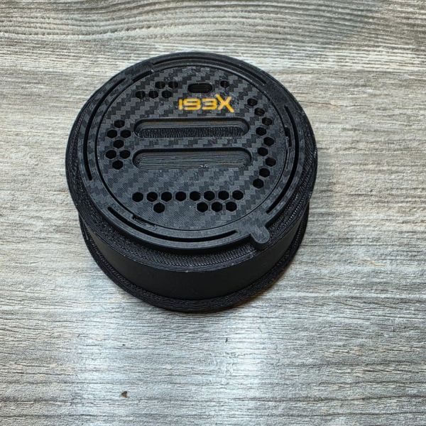 Back of the pod with the IBEX logo