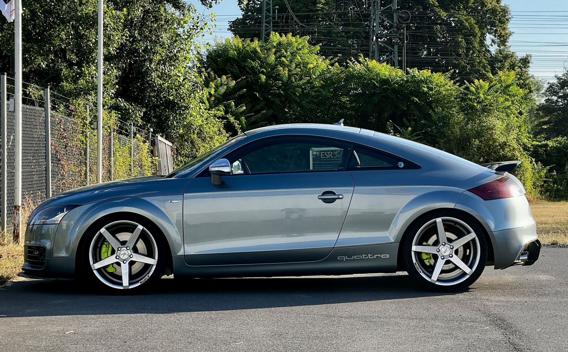 Audi TT 3.2 MK2 Coupé, side view